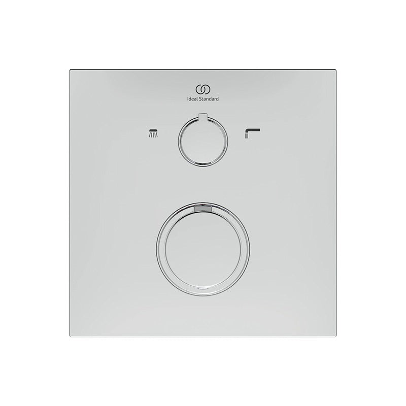 Ideal Standard Ceratherm C100 beépített termosztátos kádtöltő csaptelep színkészlet, 2 fogyasztó, króm