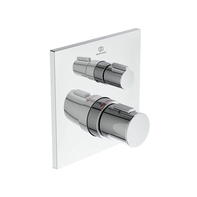 Ideal Standard Ceratherm C100 beépített termosztátos zuhany csaptelep színkészlet, 1 fogyasztó, króm