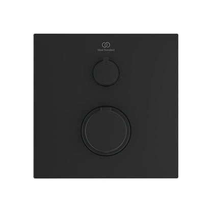 Ideal Standard Ceratherm C100 beépített termosztátos zuhany csaptelep színkészlet, 1 fogyasztó, silk black