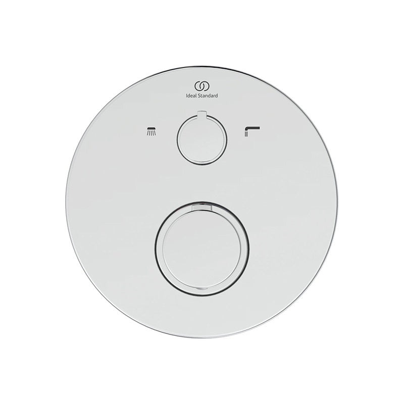 Ideal Standard Ceratherm T100 beépített termosztátos kádtöltő csaptelep színkészlet, 2 fogyasztó, króm