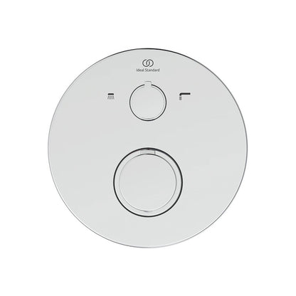 Ideal Standard Ceratherm T100 beépített termosztátos kádtöltő csaptelep színkészlet, 2 fogyasztó, króm