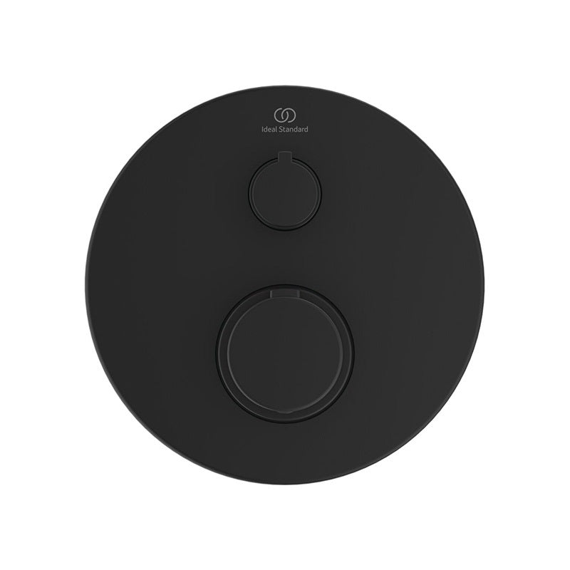 Ideal Standard Ceratherm T100 beépített termosztátos zuhany csaptelep színkészlet, 1 fogyasztó, silk black