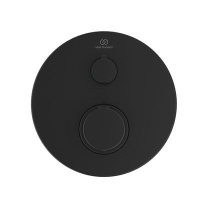 Ideal Standard Ceratherm T100 beépített termosztátos zuhany csaptelep színkészlet, 1 fogyasztó, silk black
