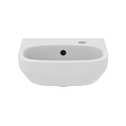 Ideal Standard i.life A kézmosó, 350x300, jobb oldali csaplyukkal, túlfolyóval, fehér