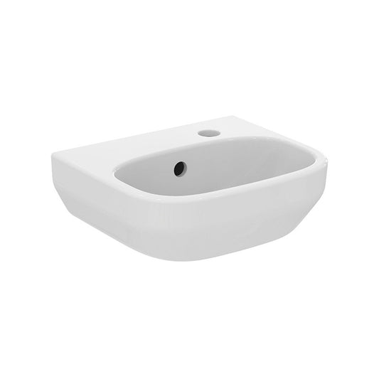 Ideal Standard i.life A kézmosó, 350x300, jobb oldali csaplyukkal, túlfolyóval, fehér