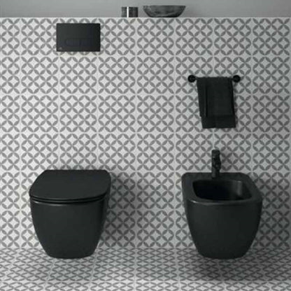 Ideal Standard Tesi fali wc, aquablade, matt fekete