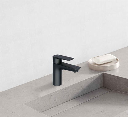 Kludi Pure&Style egykaros mosdócsaptelep 100, fekete, lefolyógarnitúra nélkül