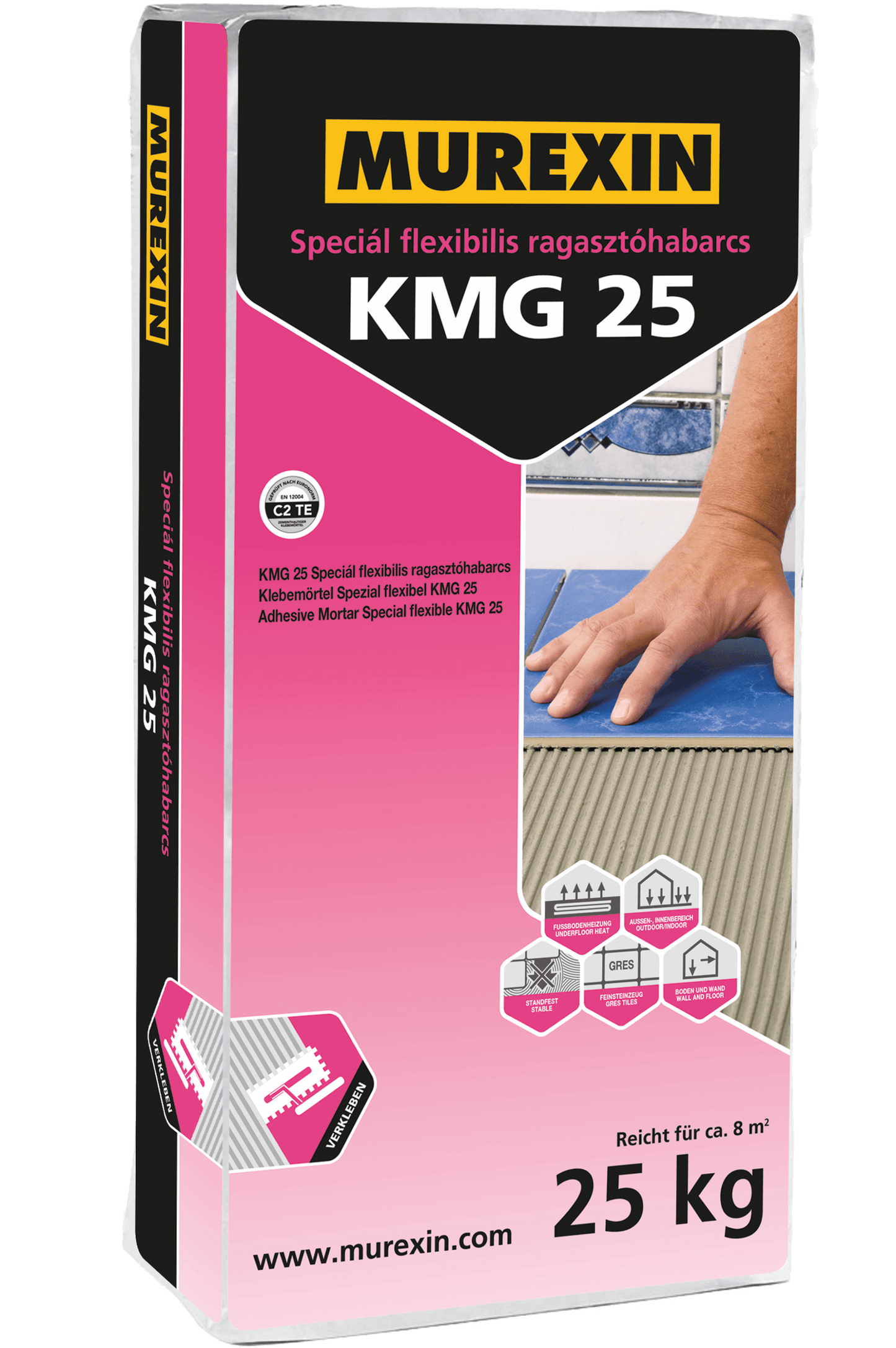 Murexin KMG 25 Speciál flexibilis ragasztóhabarcs