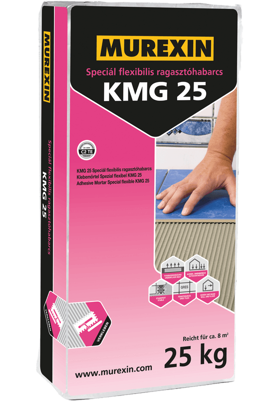 Murexin KMG 25 Speciál flexibilis ragasztóhabarcs