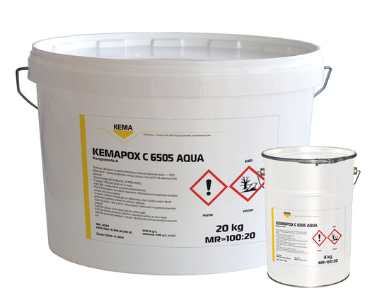Murexin KEMAPOX C 6505 Aqua vékonybevonat, fényes