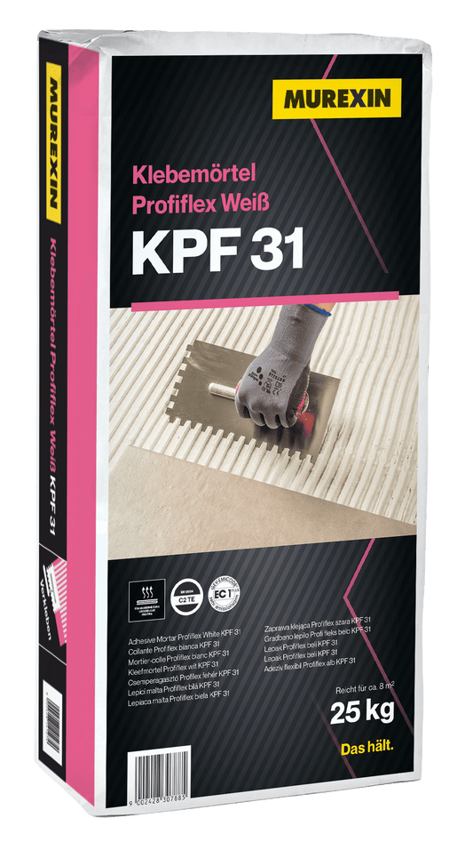 Murexin KPF 31 Profiflex ragasztóhabarcs – fehér