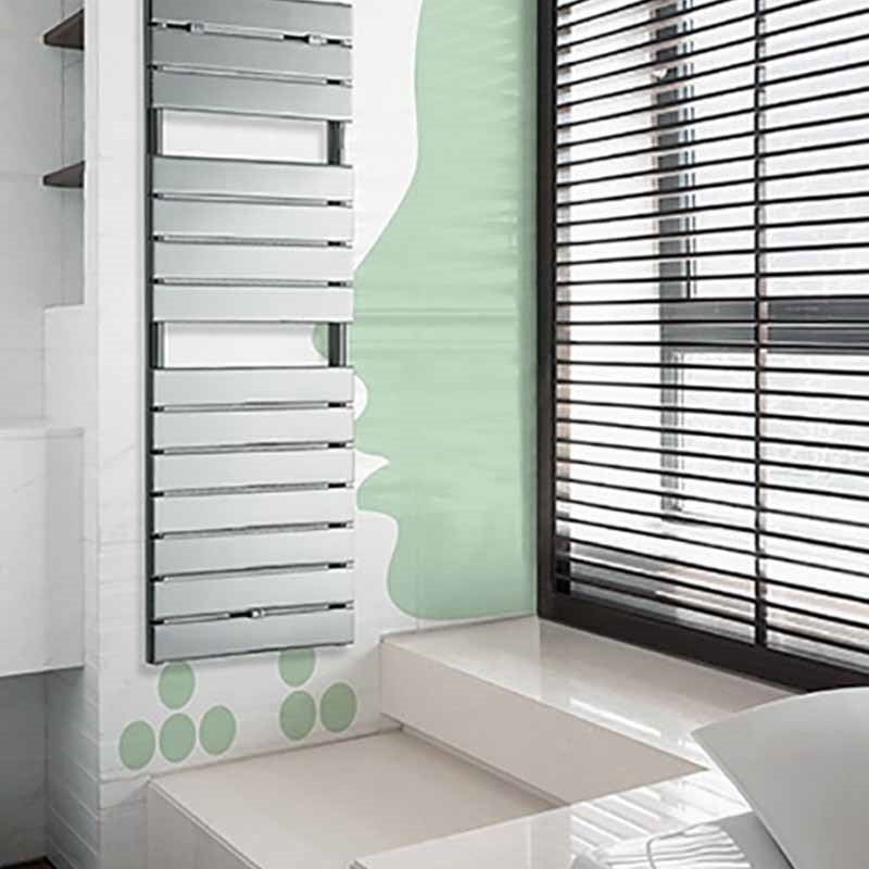 Lazzarini Fürdőszoba Radiátor Palermo egyenes feh 1213x500 dritto bianco