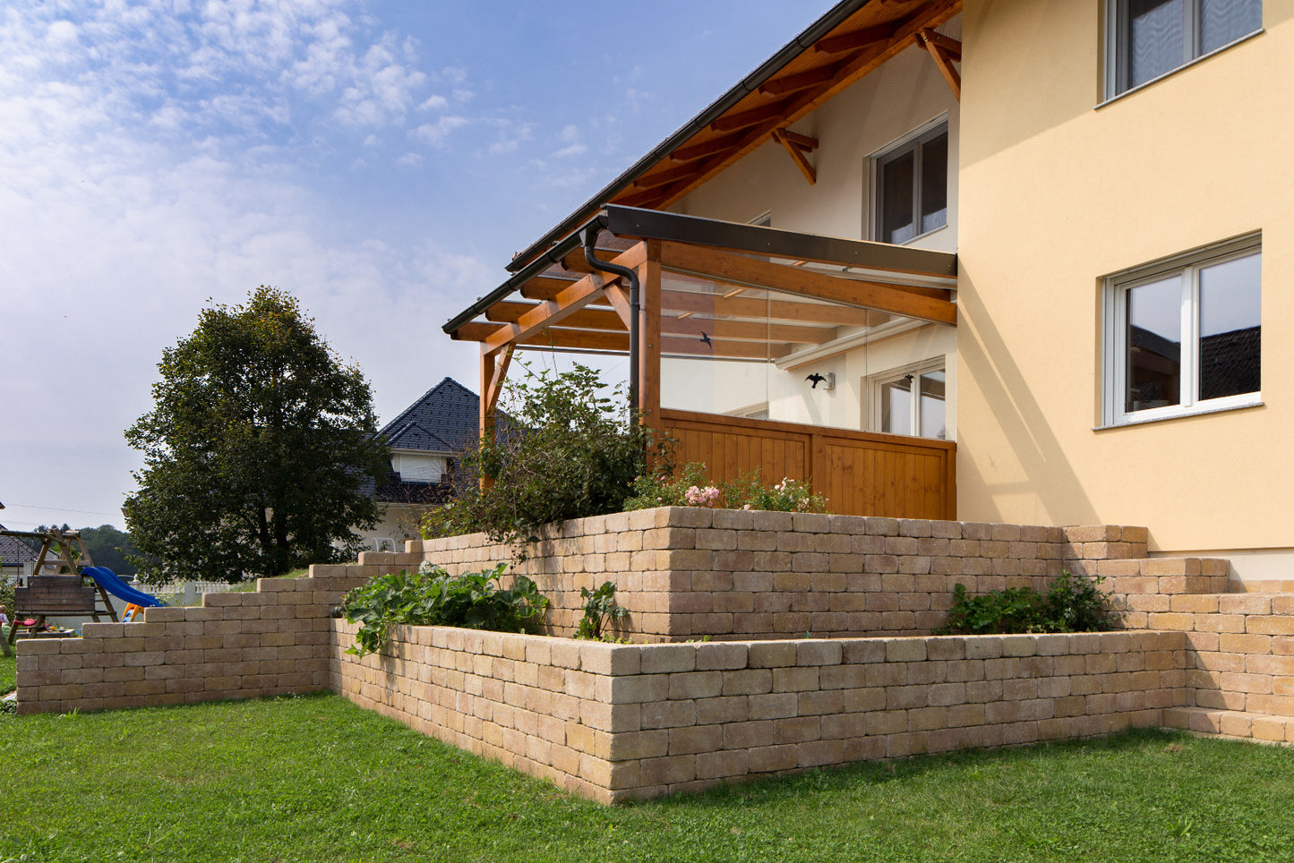 Leier Kaiserstein BLOCK kerti falazó