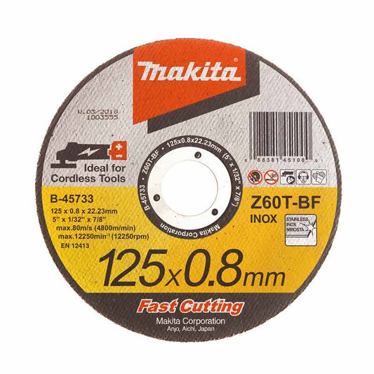 Makita B-45733 vágókorong INOX 125x0,8 mm