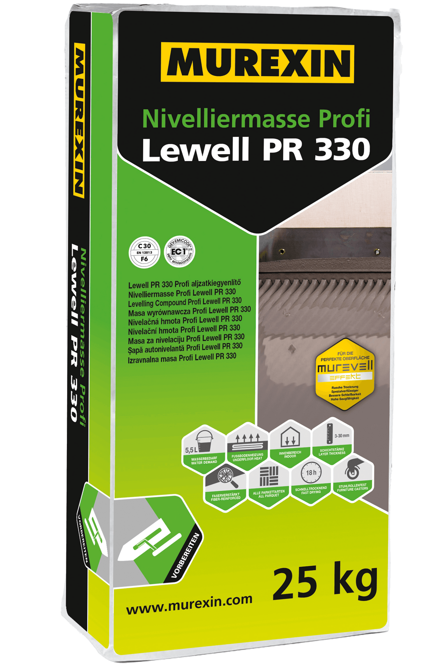 Murexin Lewell PR 330 Profi aljzatkiegyenlítő