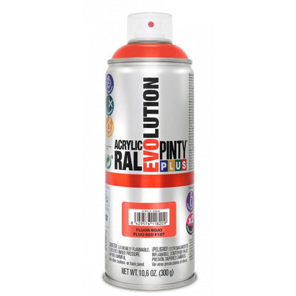 EVO akril FLUOR. piros (rojo) F107 400ml