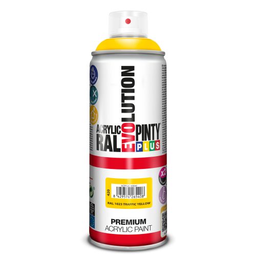EVO akril RAL 1023 400ml