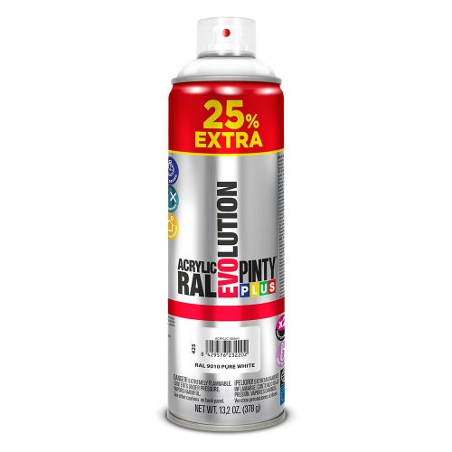 Pinty Plus EVO akril RAL 9010 500ml