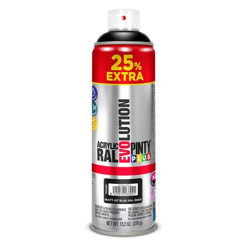 Pinty Plus EVO akril RAL 9005 MATT 500ml