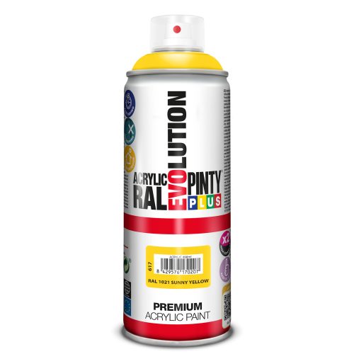 EVO akril RAL 1021 400ml