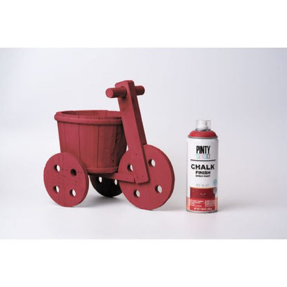 Pinty Plus Chalk spray bársony piros / red velvet CK804 400ml