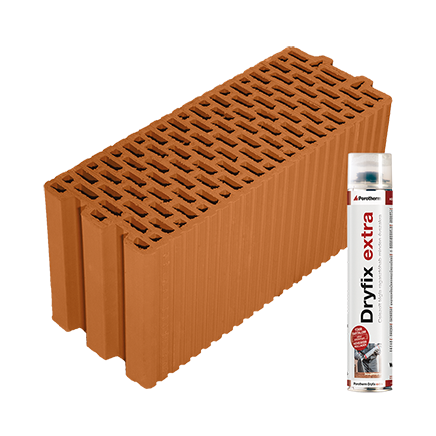 Porotherm® Porotherm 20 N+F Rapid Dryfix tégla