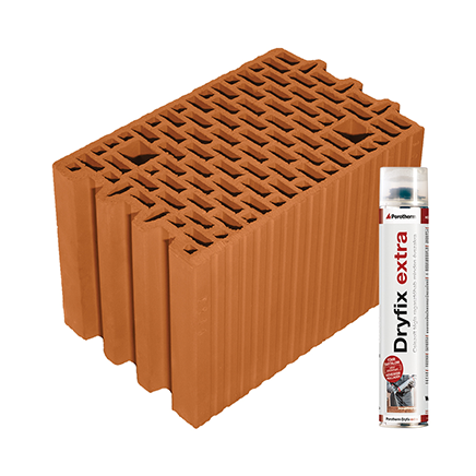 Porotherm® Porotherm 25 N+F Rapid Dryfix tégla