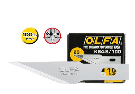 OLFA KB4-S/100 - Dekor penge, 100 darabos
