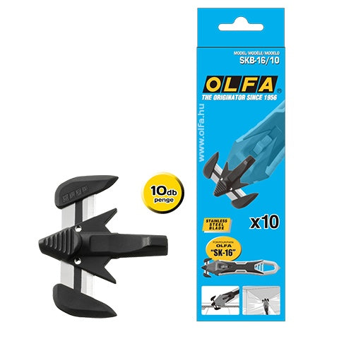 OLFA SKB-16/10 - Rozsdamentes biztonsági penge
