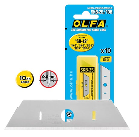 OLFA SKB-2S/10B - Rozsdamentes biztonsági penge