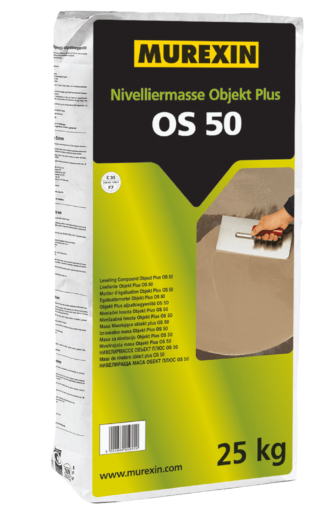 Murexin OS 50 Objekt Plus aljzatkiegyenlítő