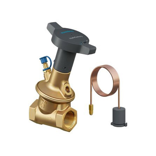 Oventrop Hydrocontrol D, DP Szabályozó, PN25, DN25, 1", belsőmenetes, 25-70 KPA, cinkkiválásmentes kivitel(EZB)
