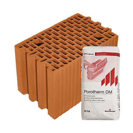 Porotherm® Porotherm 25 N+F Rapid tégla