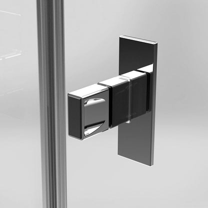 Radaway Nes PDD II 80B, balos, íves zuhanykabin