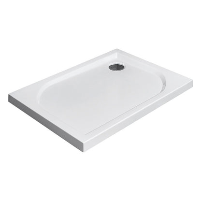 Radaway Delos D 90x75 szögletes, lapos akril zuhanytálca