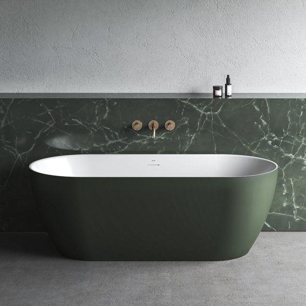 Ravak Freedom O Tec szabadonálló akrilkád 170x77 Deepsea Blue/fehér, fehér lefolyóval
