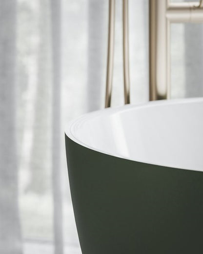 Ravak Freedom O Tec szabadonálló akrilkád 170x77 Grey Green/fehér , fehér lefolyóval