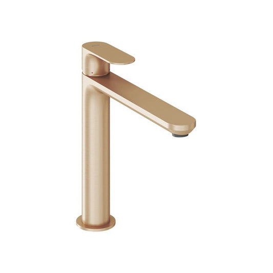 Ravak Elegante EL 014.60rgb álló mosdócsaptelep 220 mm, leeresztő nélkül - szálcsiszolt rose gold
