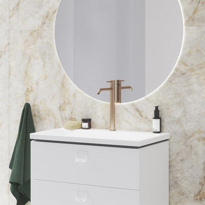Ravak Espirit es 014.60rgb álló mosdócsaptelep 250 mm, leeresztő nélkül - szálcsiszolt rose gold
