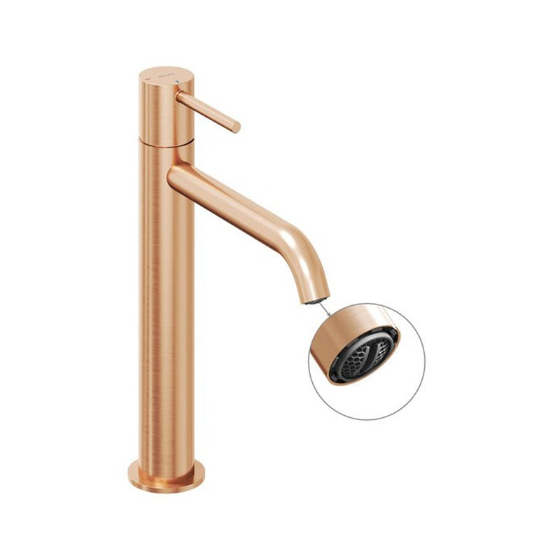 Ravak Espirit es 014.61rgb álló mosdócsaptelep 250 mm, leeresztő nélkül, ess - szálcsiszolt rose gold