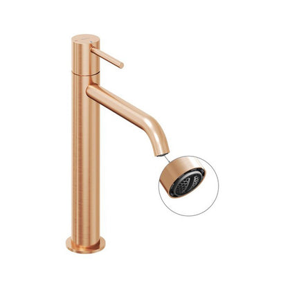 Ravak Espirit es 014.61rgb álló mosdócsaptelep 250 mm, leeresztő nélkül, ess - szálcsiszolt rose gold