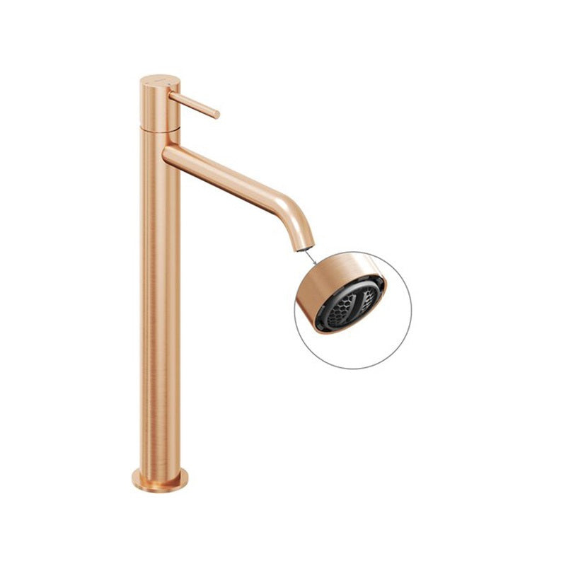 Ravak Espirit es 015.61rgb álló mosdócsaptelep 340 mm, leeresztő nélkül, ess - szálcsiszolt rose gold