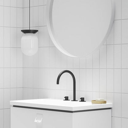 Ravak Espirit es 018.20bm álló mosdócsaptelep, 3 furatos 270 mm, leeresztő nélkül - fekete matt