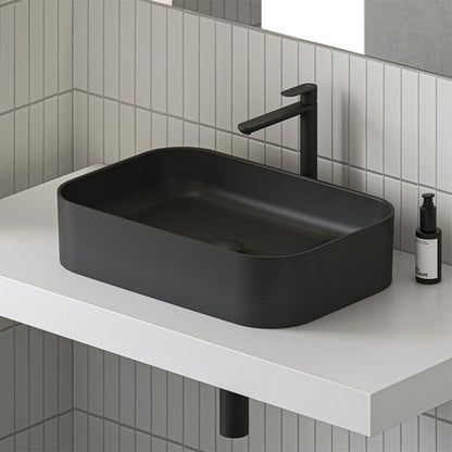 Ravak Ceramic Slim R kerámiamosdó, fekete