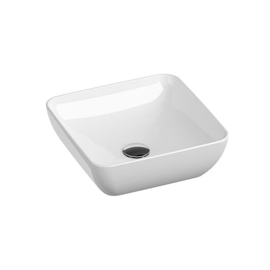 Ravak mosdó Uni 380 s slim, pultra  ültethető, fehér