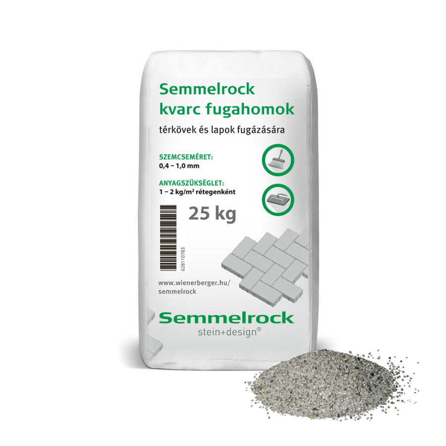 Semmelrock® KVARC FUGAHOMOK 0,4-1,0 MM SZÜRKÉSBARNA