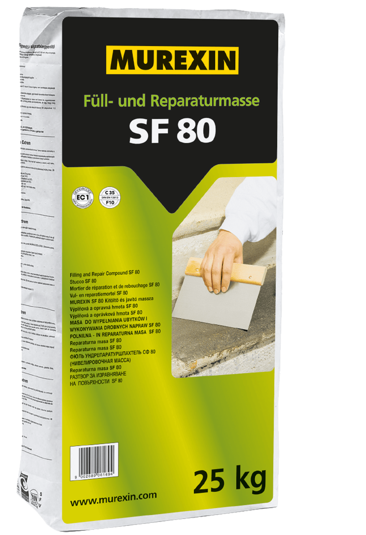 Murexin SF 80 Kitöltő- és javítóanyag