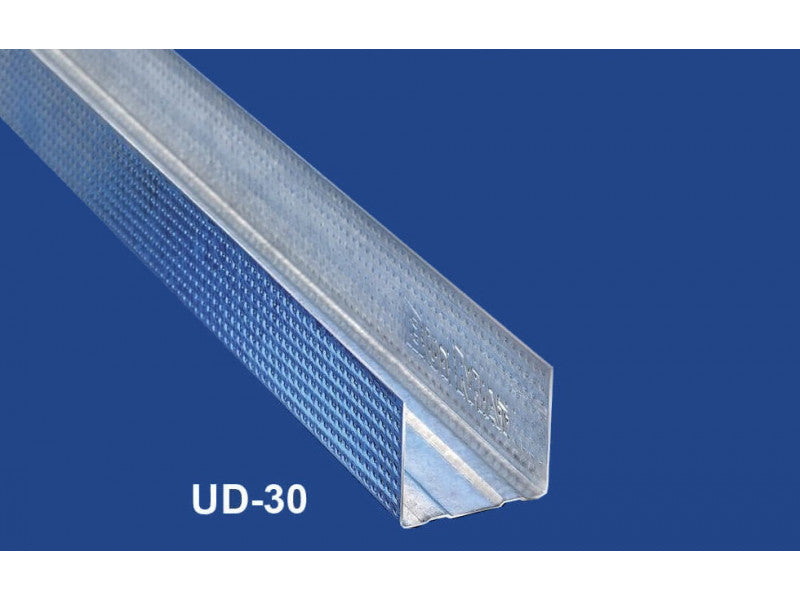 Szegélyprofil álmennyezethez - 0,5 mm UD30 - 3 fm