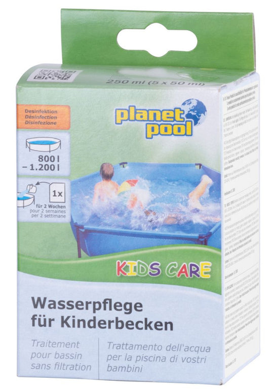 Medence algaölő szer, Chemoform Kids Care 0602 (50 ml), 250 ml, klórmentes, szűrés nélküli gyermekmedencékhez