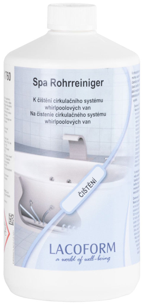 Jakuzzi csőrendszer tisztító, Chemoform, fehér, 1 l, biofilm eltávolító, keringetőrendszerhez